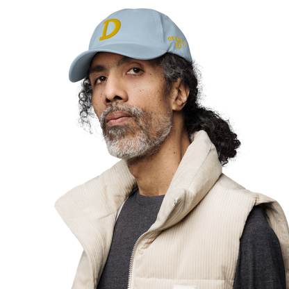 Detroit 'Old French D' Dad Hat (w/ Side Design) | Gold Embroidery