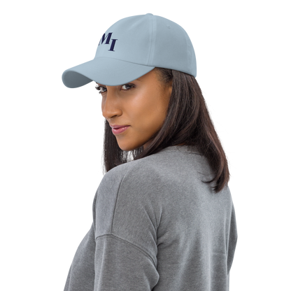 Michigan 'MI' Dad Hat (Didone Logotype)