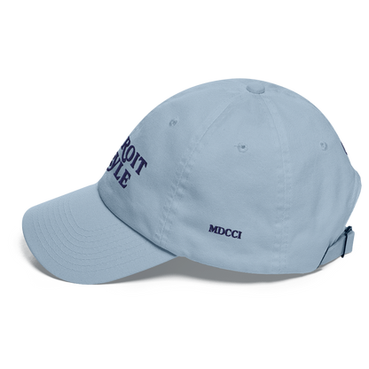 'Detroit Style' Dad Hat (w 'MDCCI' Side Design)