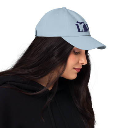 Michigan 'Love' Dad Hat (Didone Font)