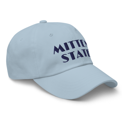 Michigan 'Mitten State' Dad Hat (Art Deco Font)