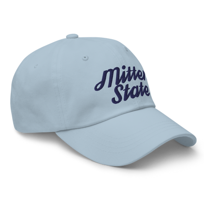 Michigan 'Mitten State' Dad Hat (Script Font)