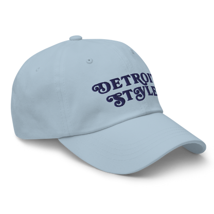 'Detroit Style' Dad Hat (w 'MDCCI' Side Design)