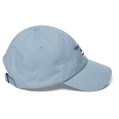 State of Michigan Dad Hat (w/ USA Flag Outline)