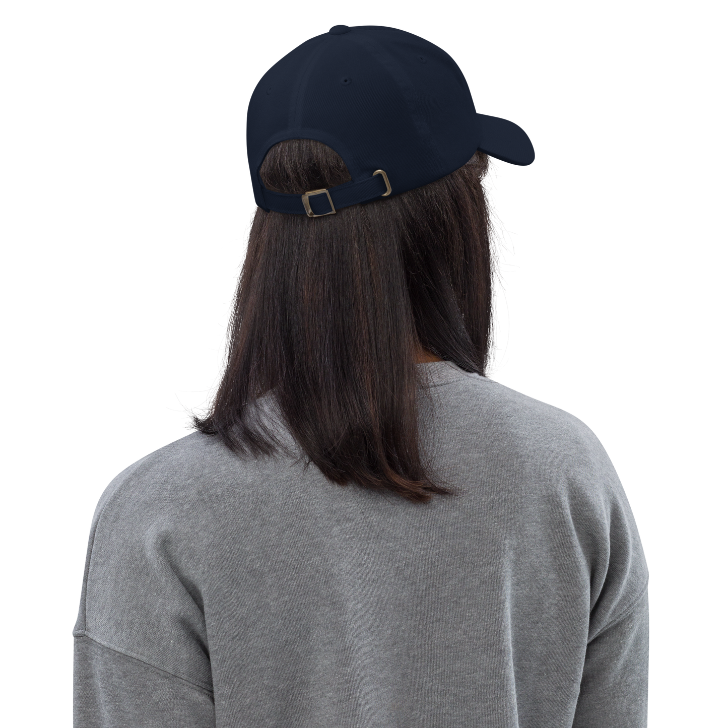 'Detroit Michigan' Dad Hat (w/ Michigan Outline)