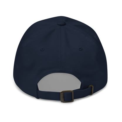 Michigan 'MI' Dad Hat (1940s Baseball Font)