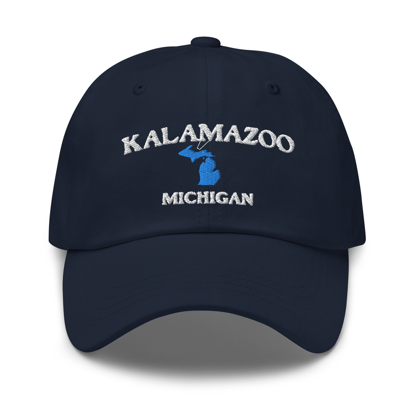 'Kalamazoo Michigan' Dad Hat (w/ Michigan Outline)