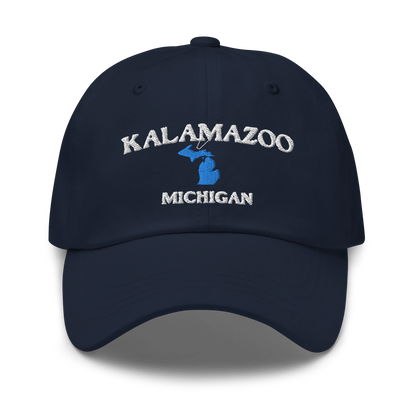 'Kalamazoo Michigan' Dad Hat (w/ Michigan Outline)