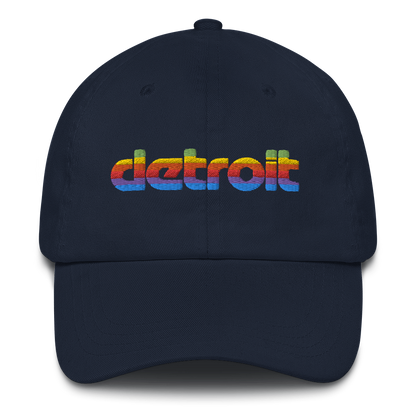 'Detroit' Dad Hat (1980s Pomaceous Computer Parody)