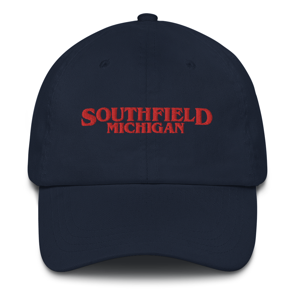 'Southfield Michigan' Dad Hat (1980s Drama Parody)