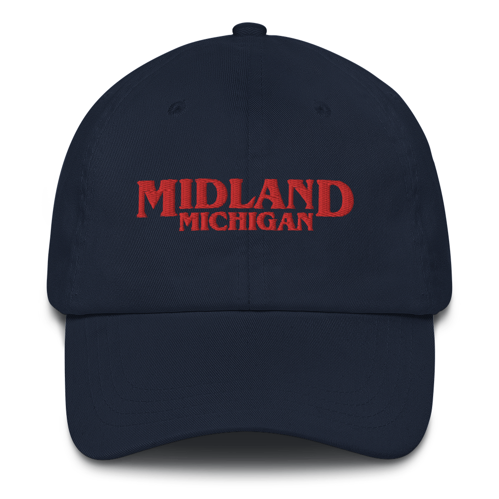 'Midland Michigan' Dad Hat (1980s Drama Parody)