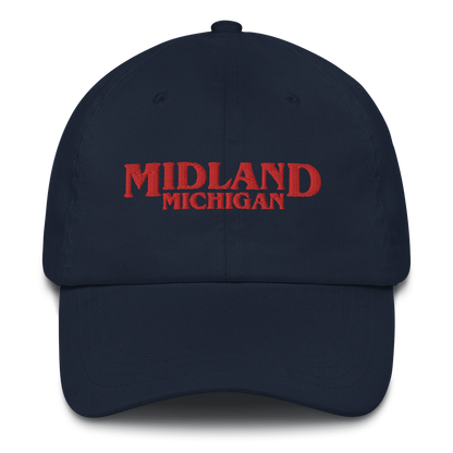 'Midland Michigan' Dad Hat (1980s Drama Parody)