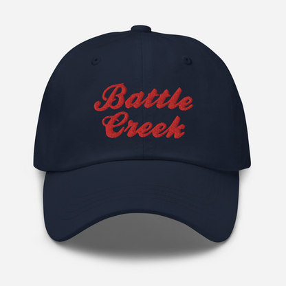 'Battle Creek' Dad Hat (Cereal Conglomerate Parody)