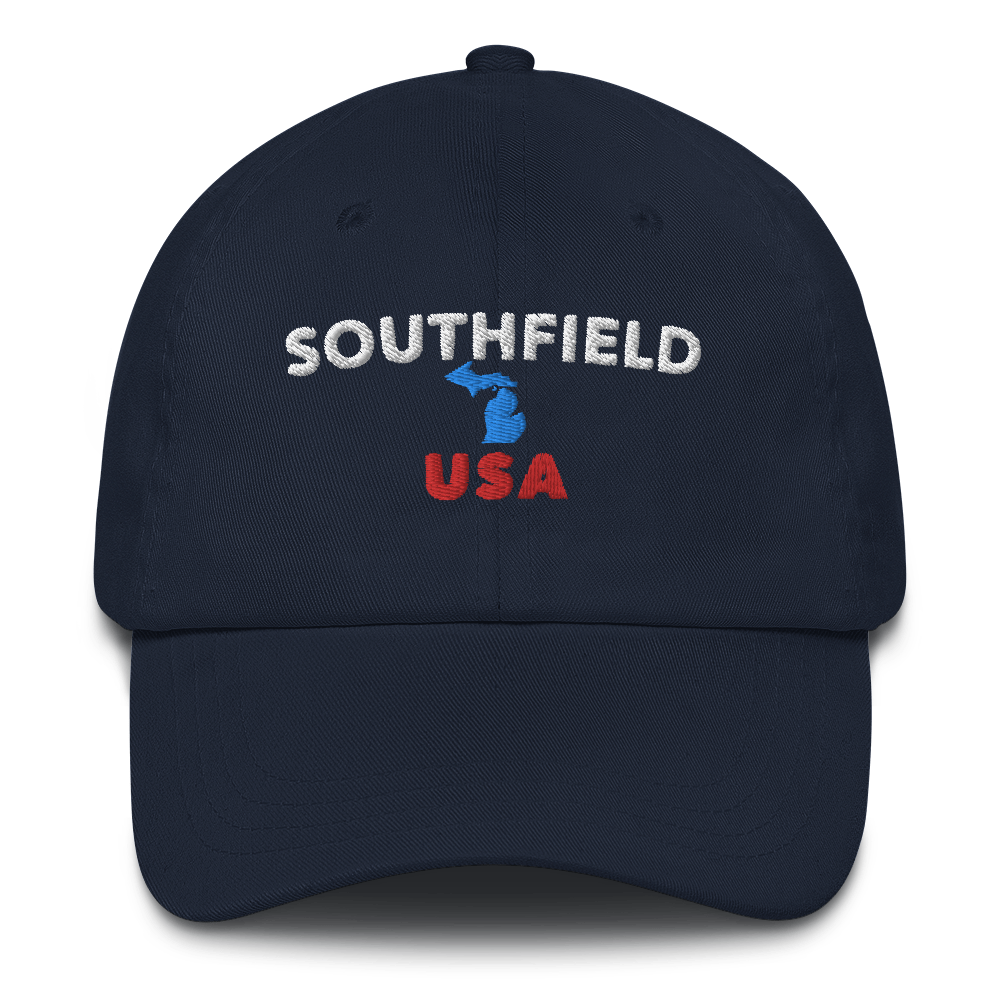 'Southfield USA' Dad Hat (w/ Michigan Outline)