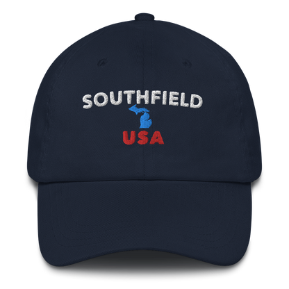 'Southfield USA' Dad Hat (w/ Michigan Outline)