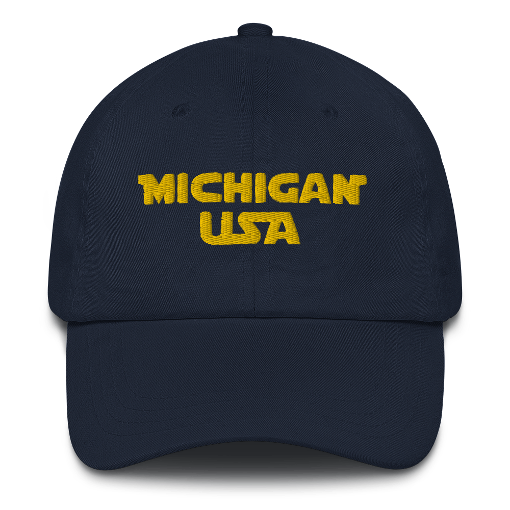 'Michigan USA' Dad Hat (Epic Sci-Fi Parody)