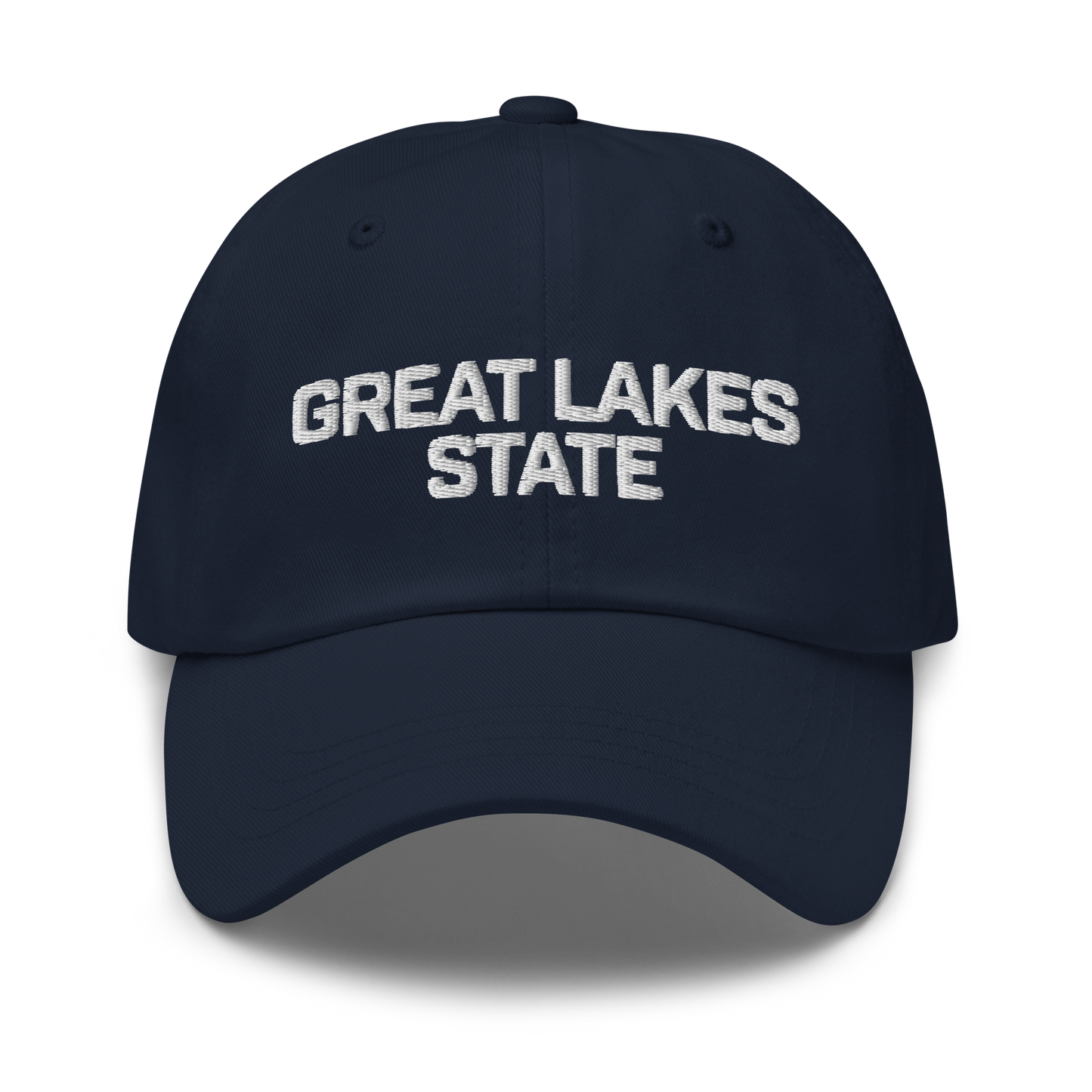 Michigan 'Great Lakes State' Dad Hat (Maritime Font)