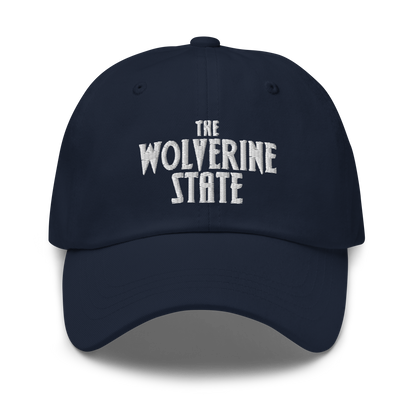 'The Wolverine State' Dad Hat (Vicious Mustelid Font)