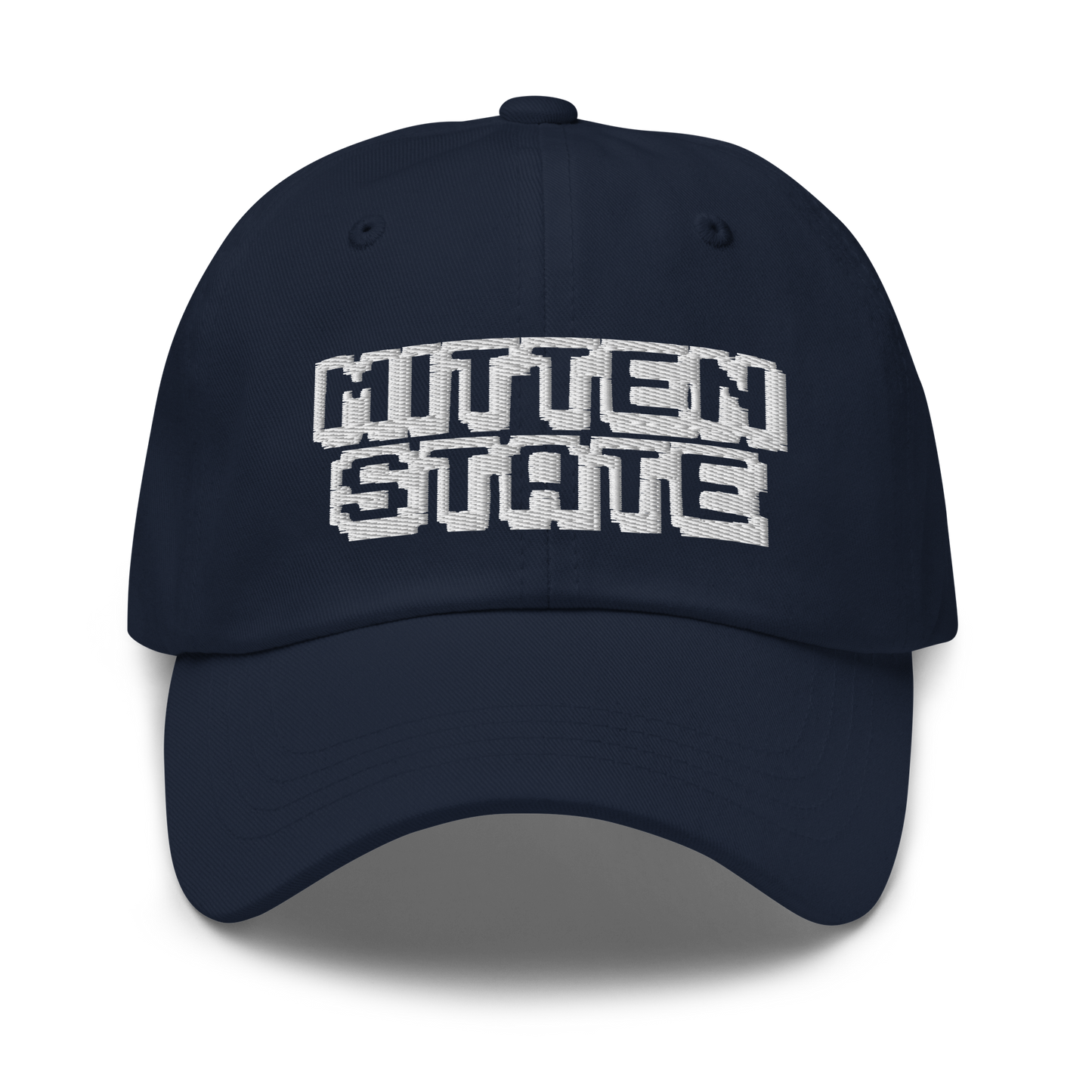 Michigan 'Mitten State' Dad Hat (Arcade Font)