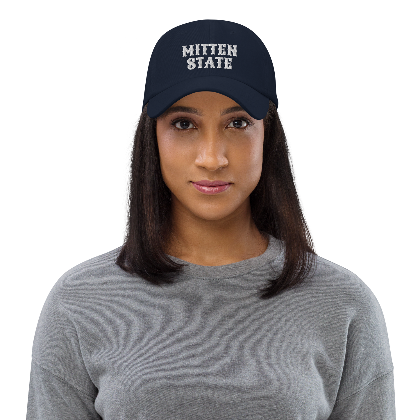 Michigan 'Mitten State' Dad Hat (Western Font)