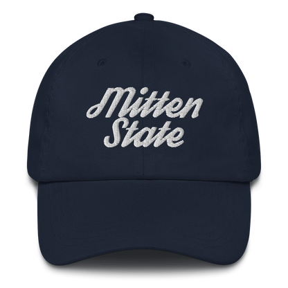 Michigan 'Mitten State' Dad Hat (Script Font)