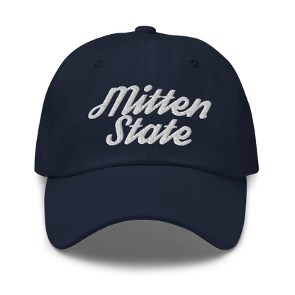 Michigan 'Mitten State' Dad Hat (Script Font)