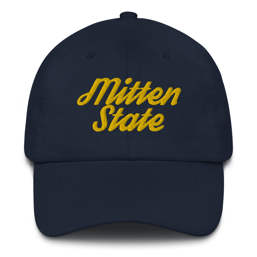 Michigan 'Mitten State' Dad Hat (Script Font)