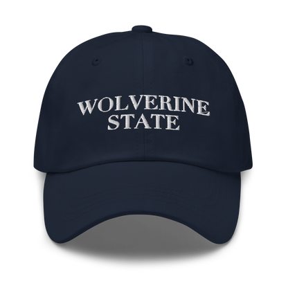 Michigan 'Wolverine State' Dad Hat (Didone Font)