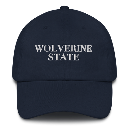 Michigan 'Wolverine State' Dad Hat (Didone Font)