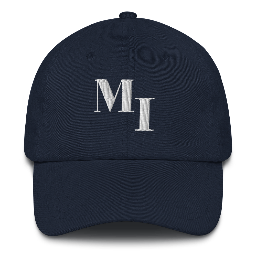 Michigan 'MI' Dad Hat (Didone Logotype)