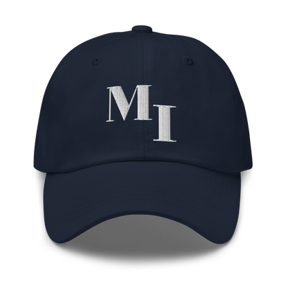 Michigan 'MI' Dad Hat (Didone Logotype)