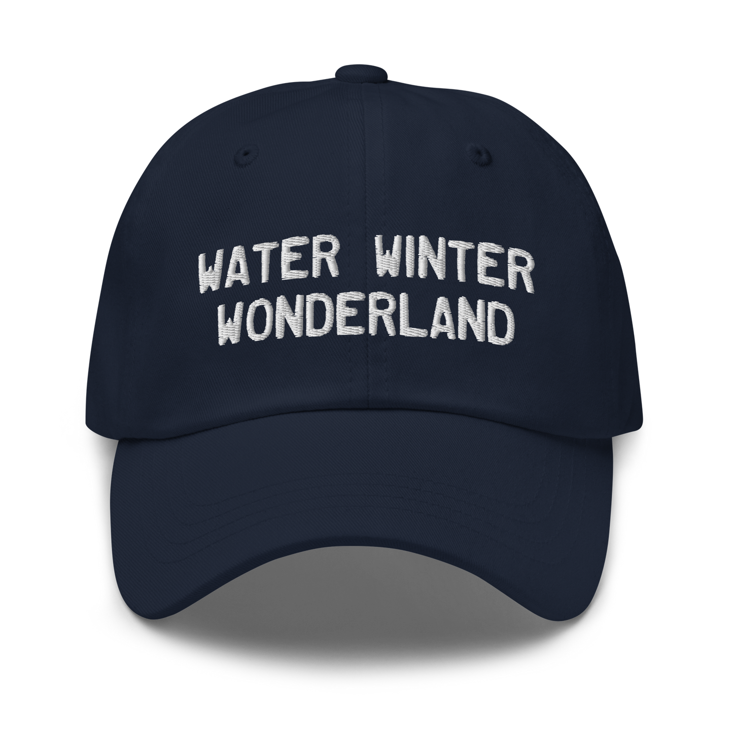 Michigan 'Water Winter Wonderland' Dad Hat (Licence Plate Font)