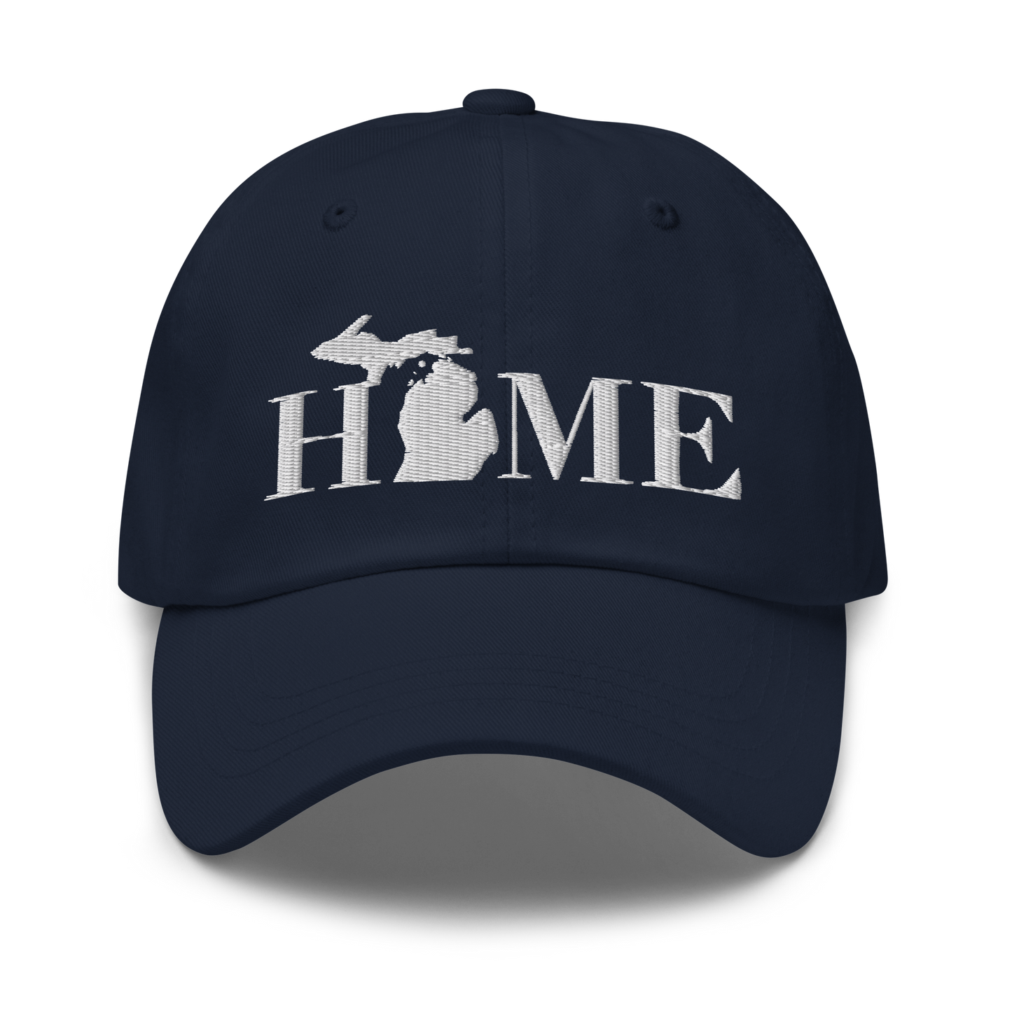 Michigan 'Home' Dad Hat (Didone Font)