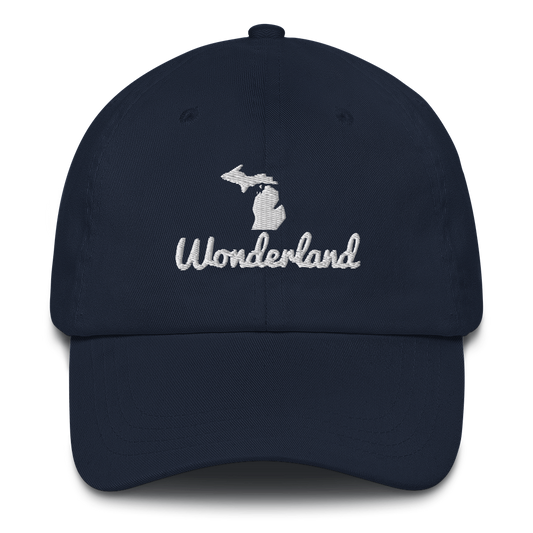 Michigan 'Wonderland' Dad Hat (Script Font)