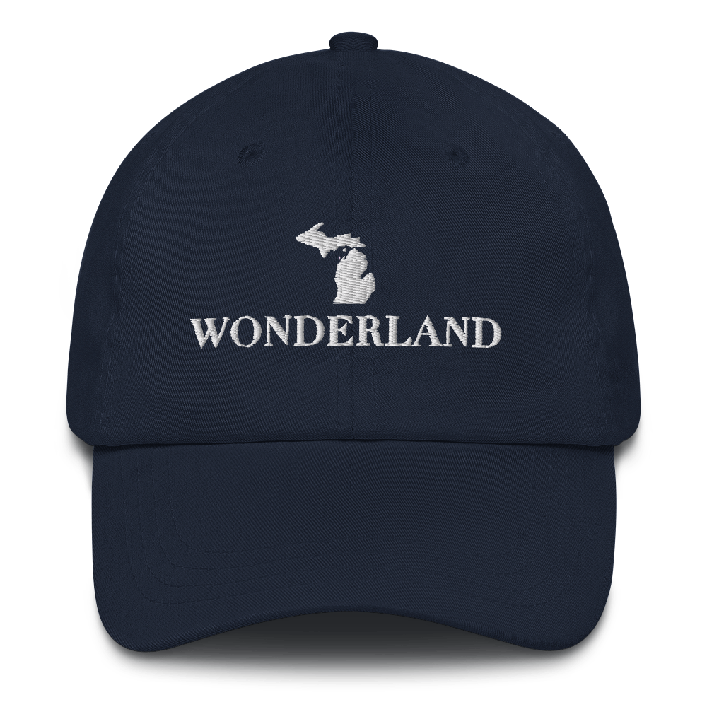 Michigan 'Wonderland' Dad Hat (Didone Font)