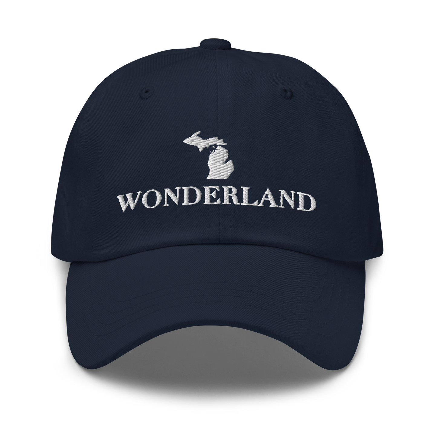 Michigan 'Wonderland' Dad Hat (Didone Font)