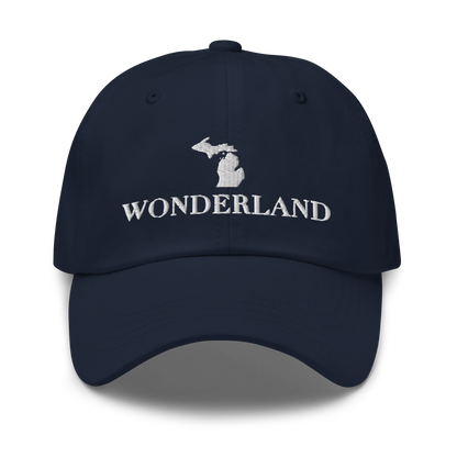 Michigan 'Wonderland' Dad Hat (Didone Font)