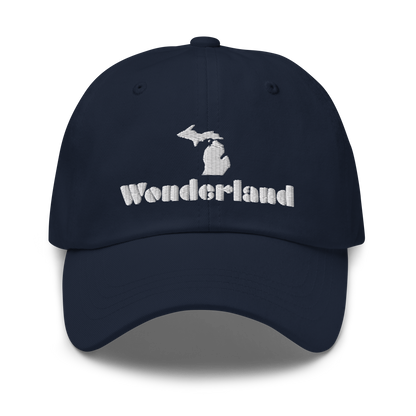 Michigan 'Wonderland' Dad Hat (Art Deco Font)