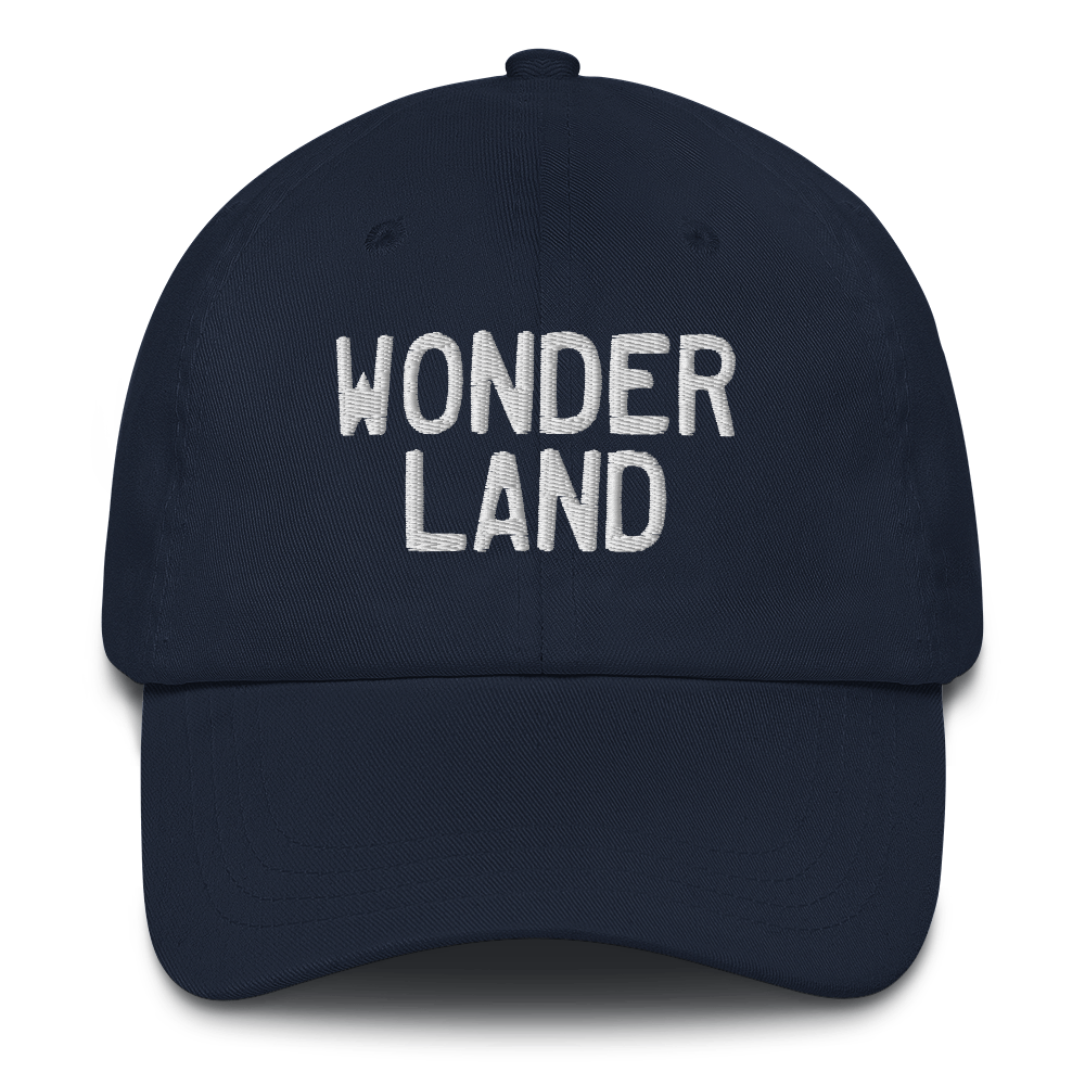 Michigan 'Wonderland' Dad Hat (Licence Plate Font)