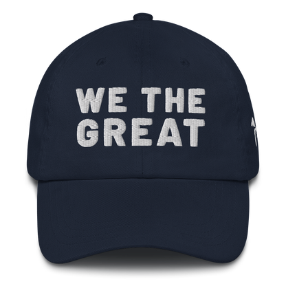 'We The Great' Dad Hat (w/ Great Lakes Side Design)