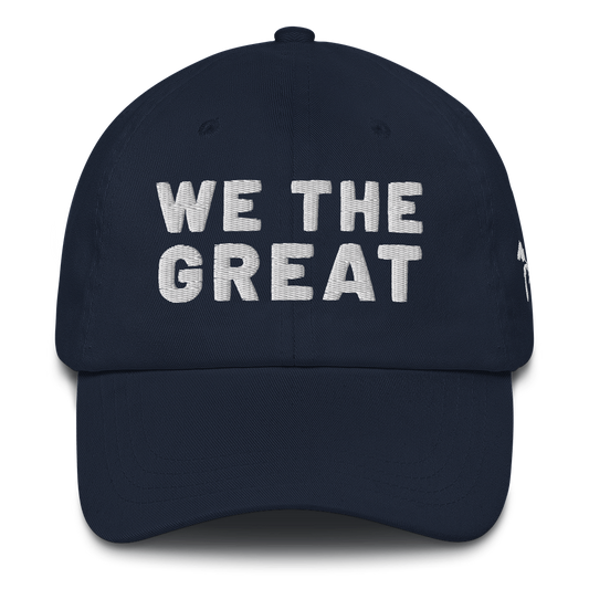 'We The Great' Dad Hat (w/ Great Lakes Side Design)