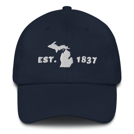 Michigan 'EST 1837' Dad Hat (Brush Font)