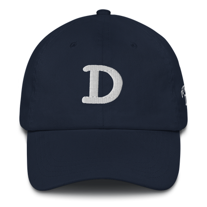 Detroit 'Old French D' Dad Hat (w/ Side Design)