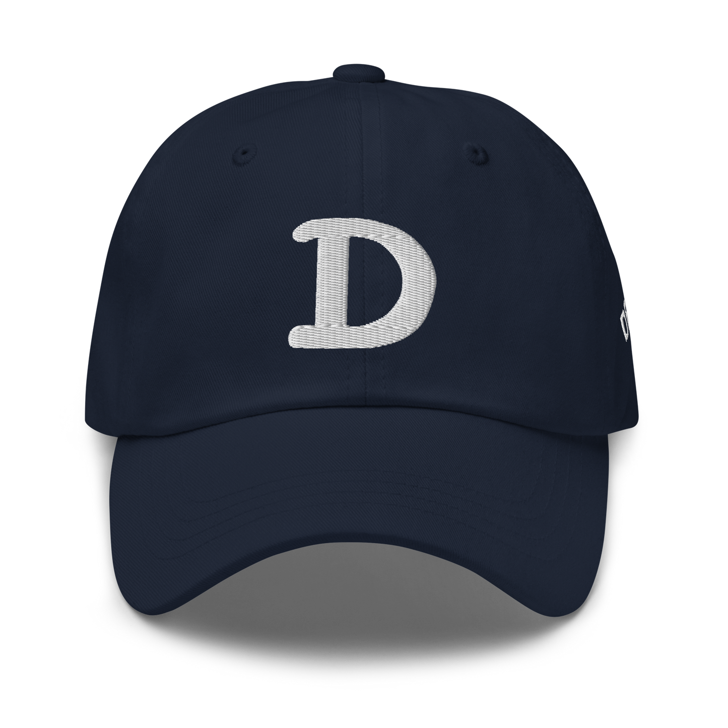 Detroit 'Old French D' Dad Hat (w/ Side Design)