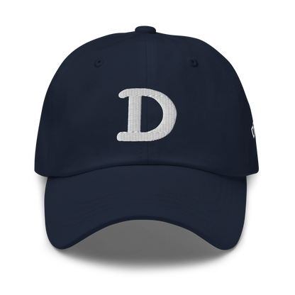 Detroit 'Old French D' Dad Hat (w/ Side Design)