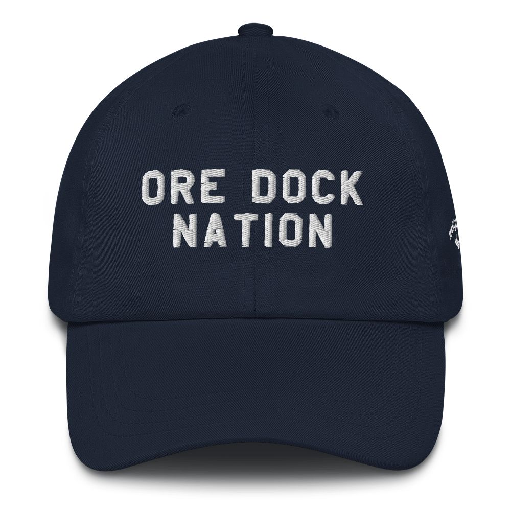 'Ore Dock Nation' Dad Hat (w/ 'Marquette' & UP Outline)