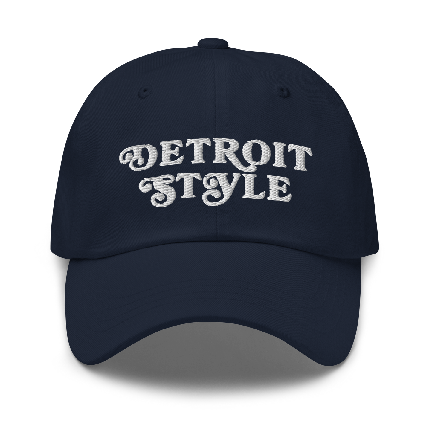 'Detroit Style' Dad Hat (w 'MDCCI' Side Design)