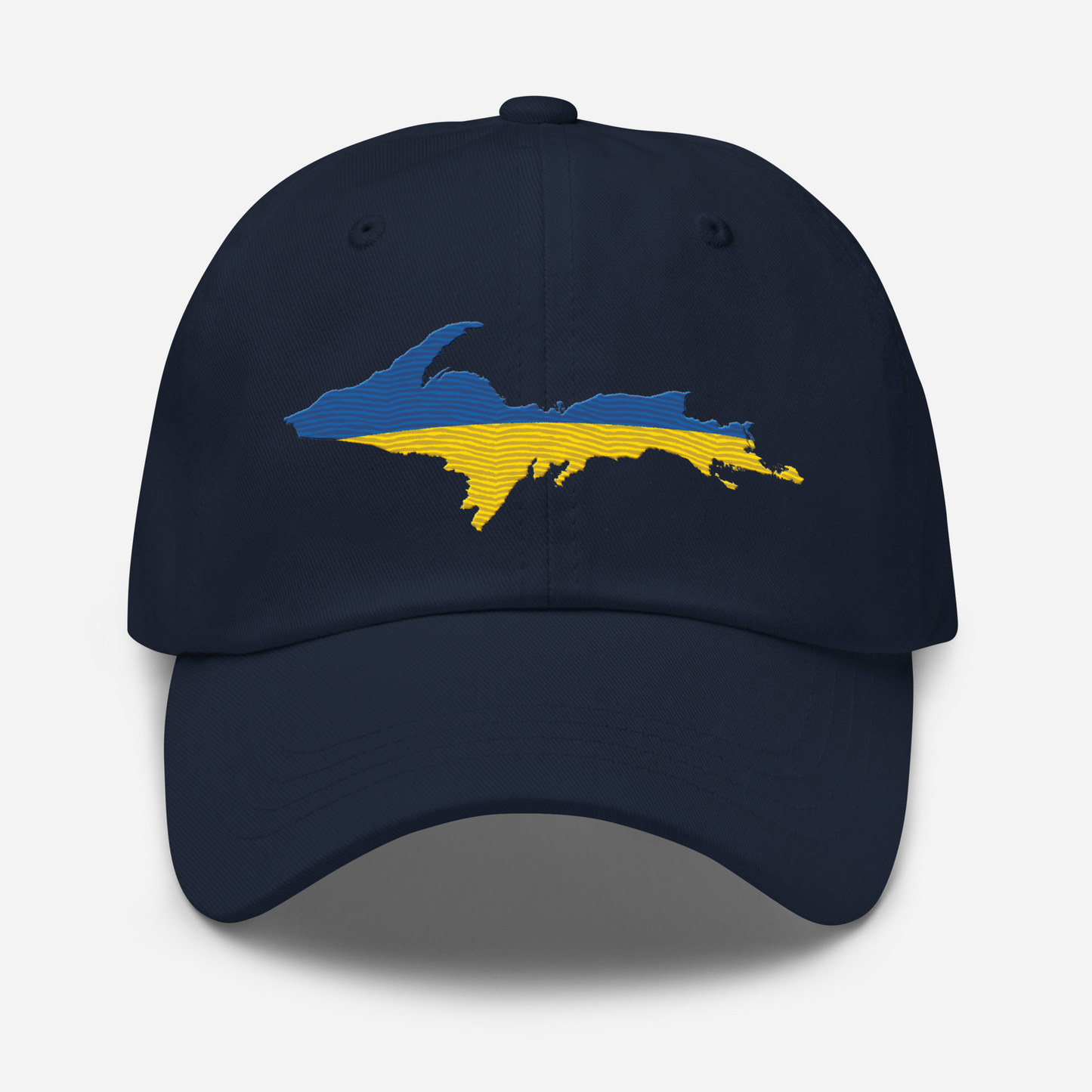 Michigan Upper Peninsula Dad Hat (Ukraine Edition)