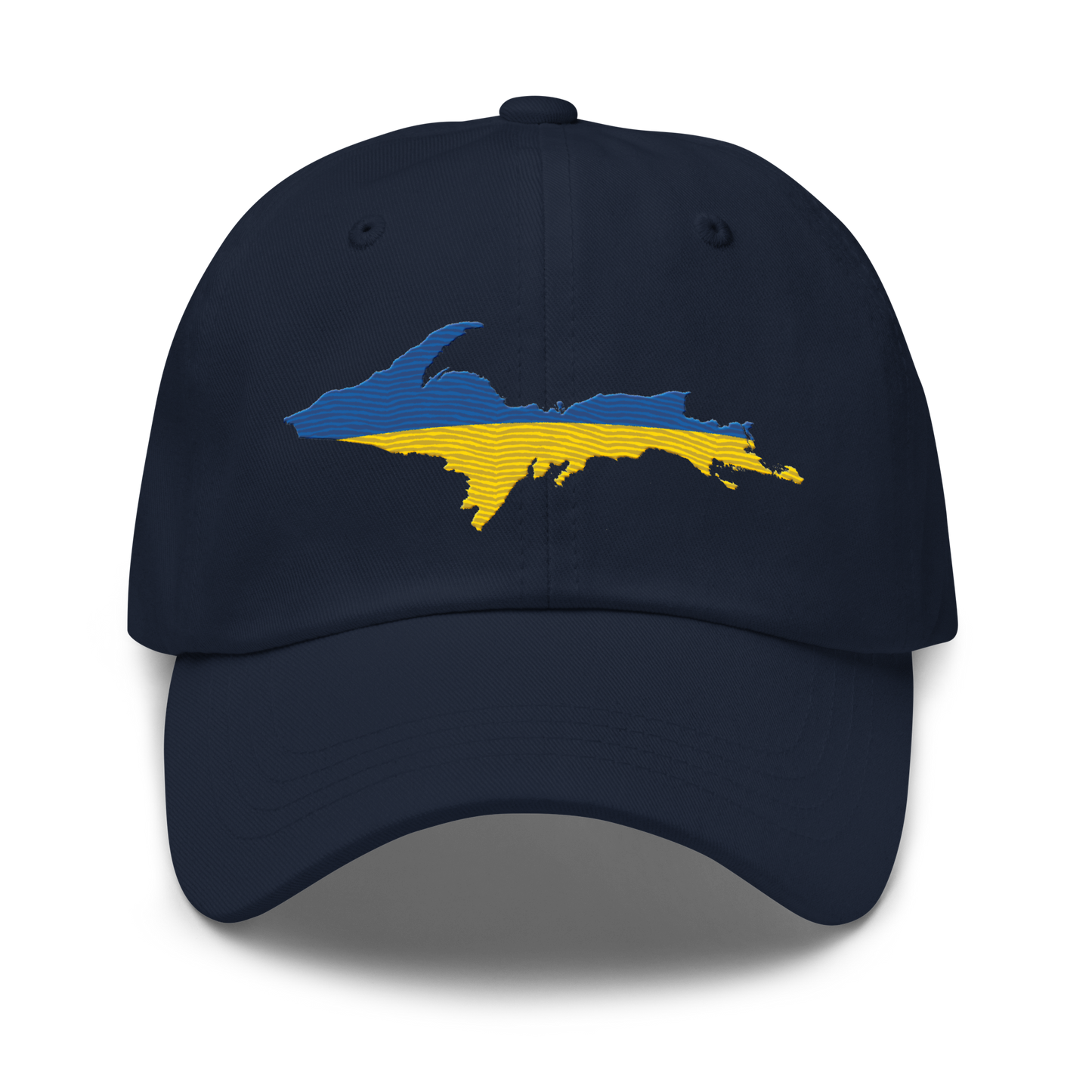 Michigan Upper Peninsula Dad Hat (Ukraine Edition)