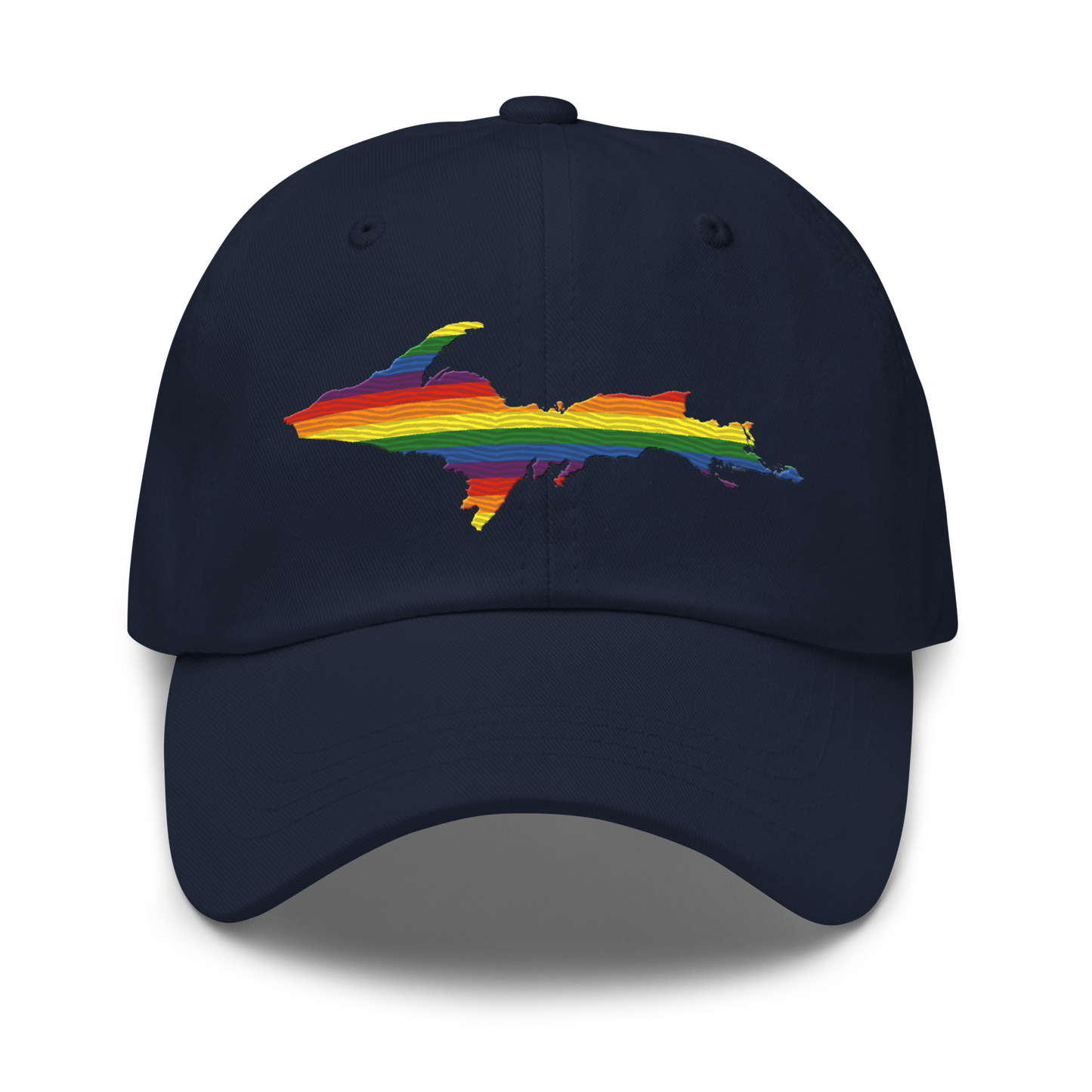 Michigan Upper Peninsula Dad Hat (Pride Edition)